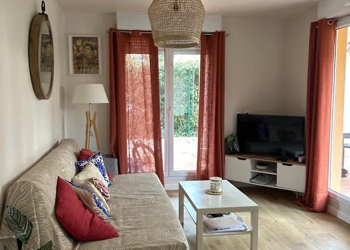 Cosy Rez De Jardin - Clim & Parking